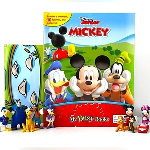 Mickey Mouse & Friends Busy Book NWT